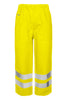 Hi-Vis regnbukser i kraftig PU/PVC kvalitet - Saturn Gul