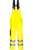 Hi-Vis regnoveralls i kraftig PU/PVC kvalitet - Saturn Gul