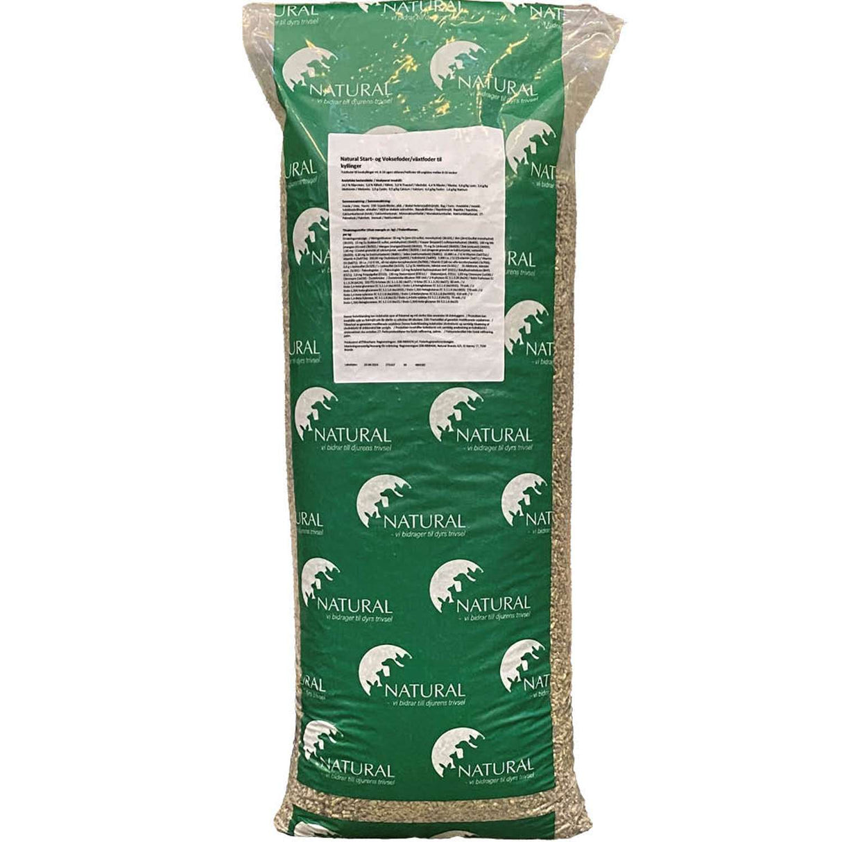 Voksefoder Til Kylling - 15 kg