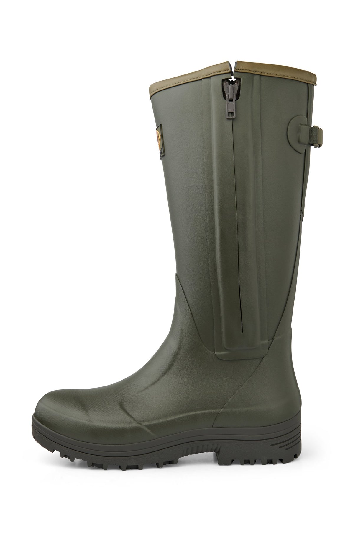 Gateway1 Pheasant Game Lady 17" 5mm side-zip - Dark olive