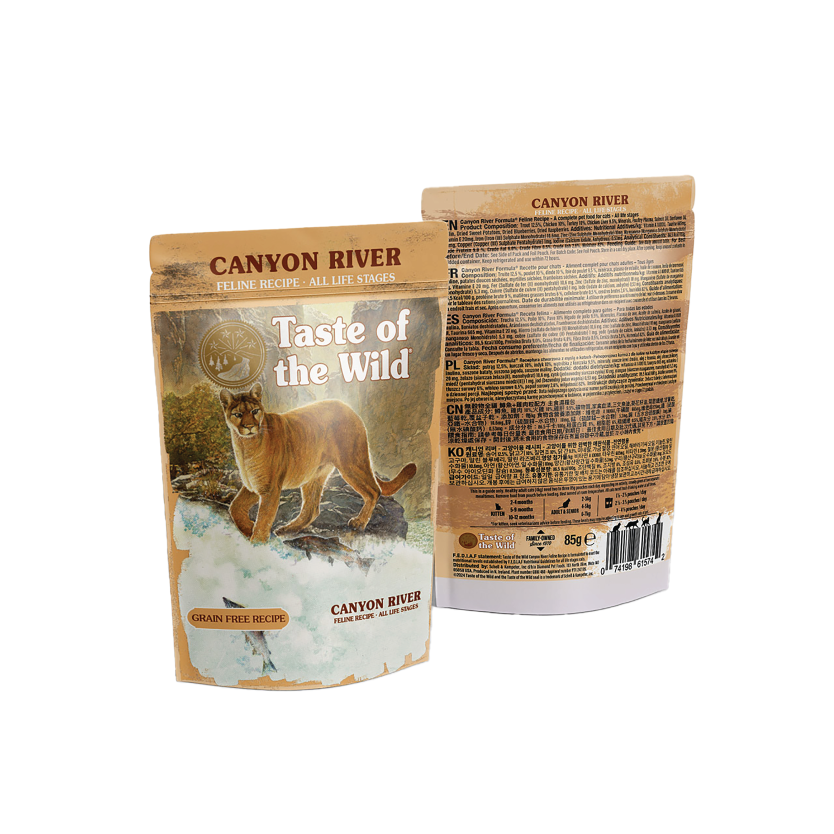 Totw Canyon River Cat Chunks in Gravy Pouch 85g