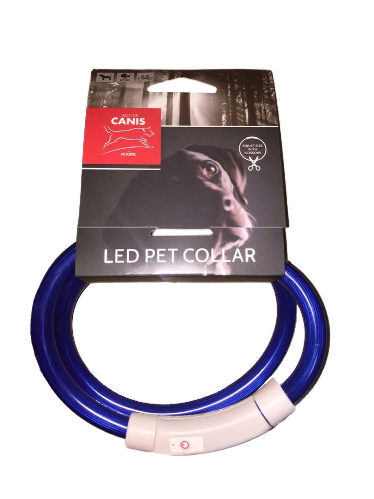USB Led collar Blue
