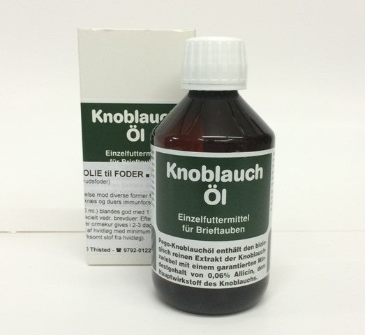 Hvidløgsolie - 250 ml.