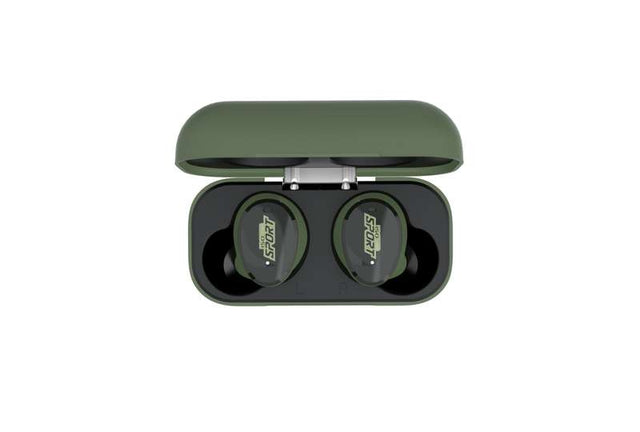 ISOTunes hørenværn - FREE Sport Caliber - Army Green EN352