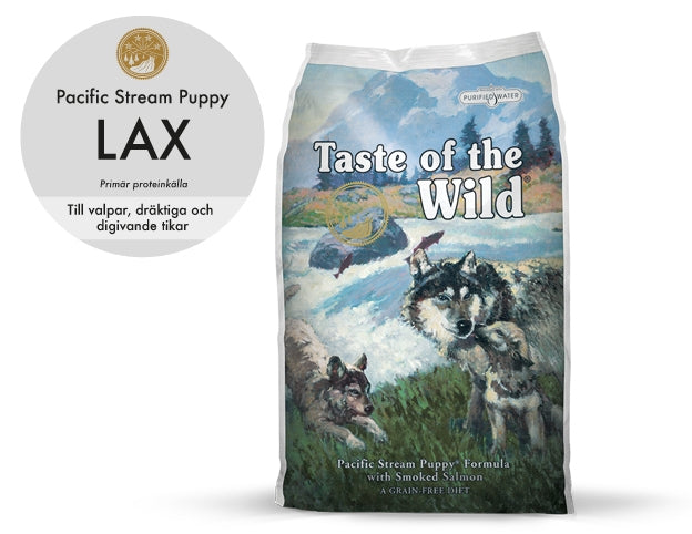 Pacific Stream Puppy, Salmon