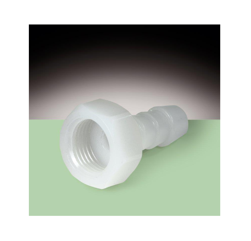 Union 1/2" x 1/2" (hvid)