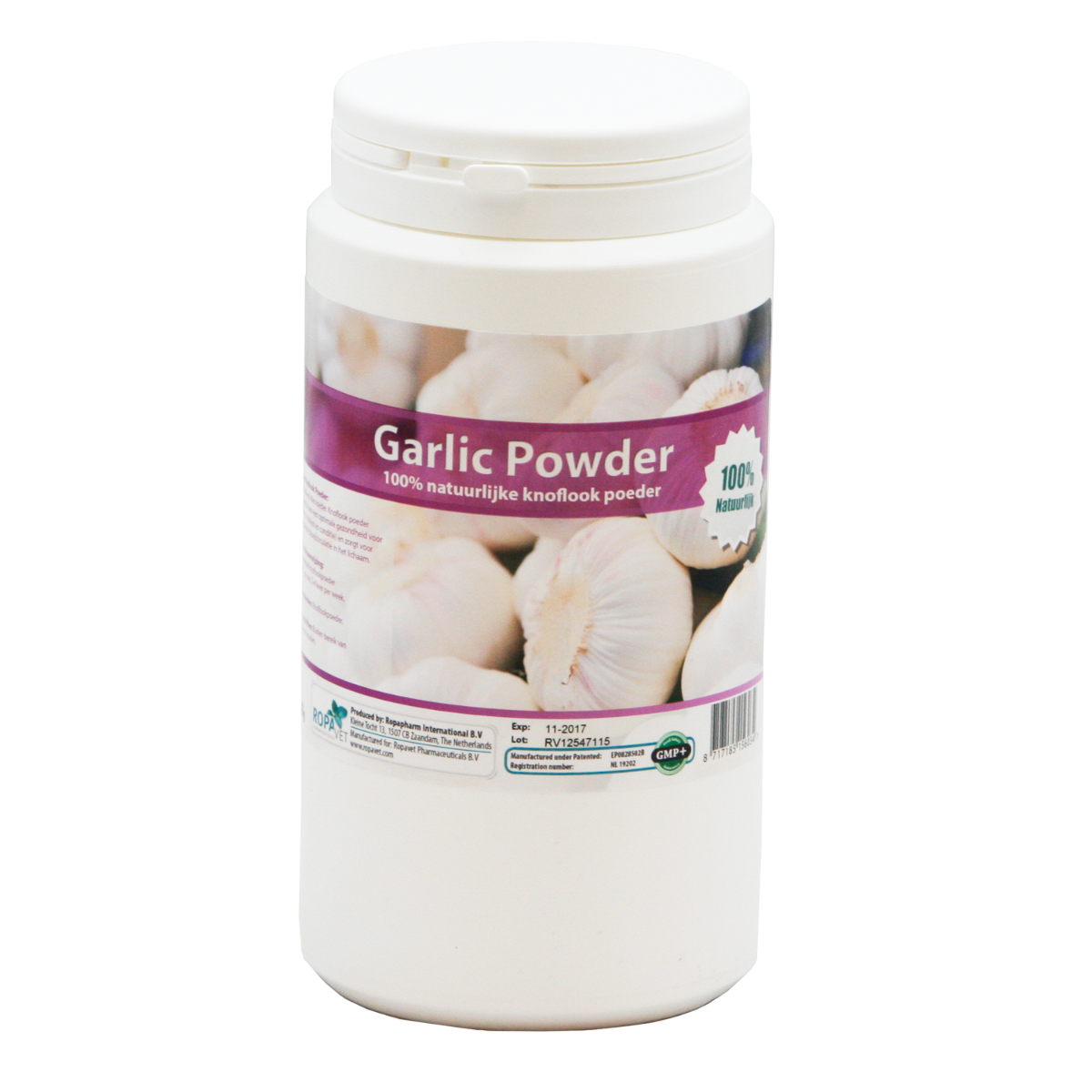 Hvidløgspulver - ROPA - 500 gram