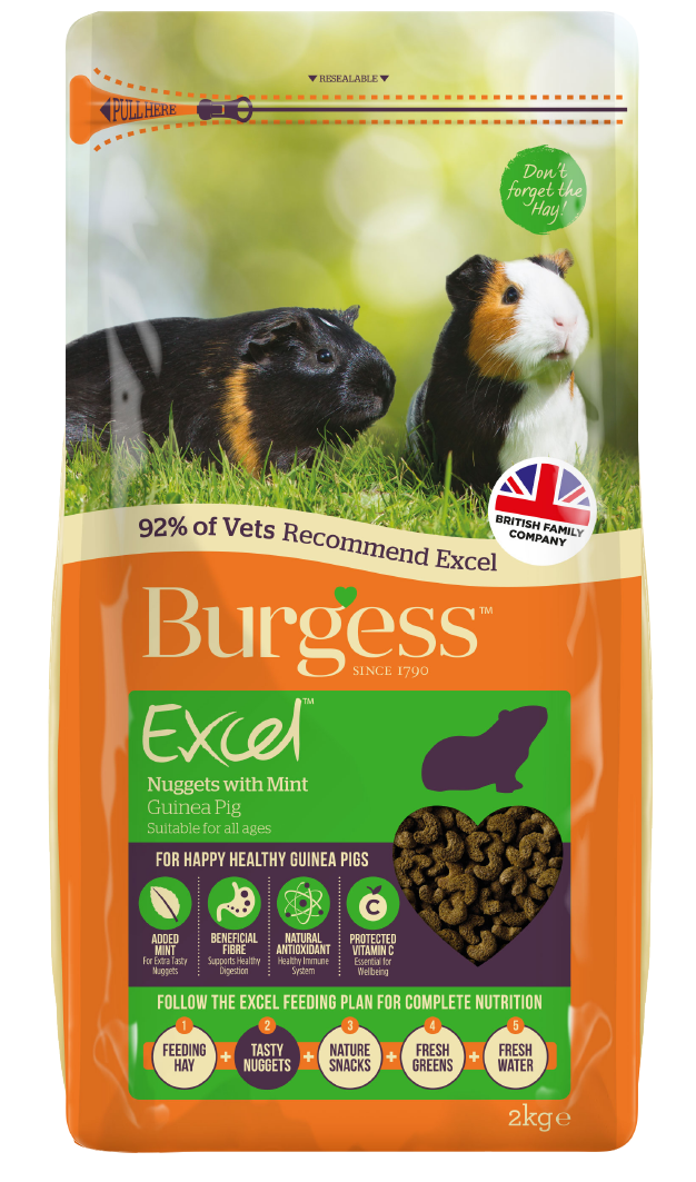 Excel marsvin foder - 10kg