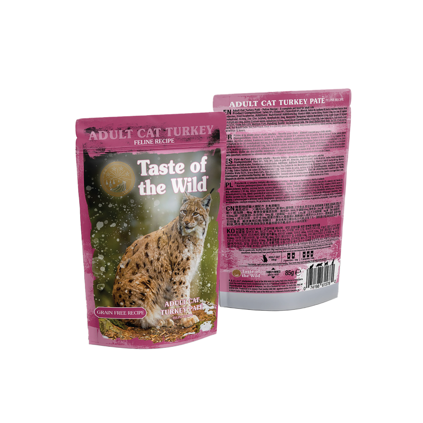 Totw Adult Cat Turkey Pate 85g