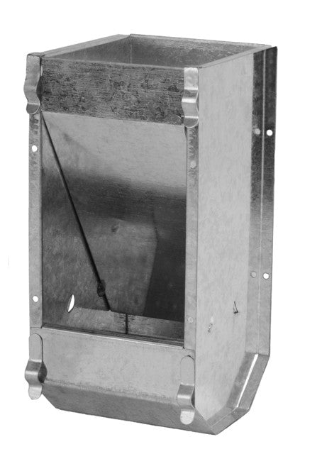 Kaninfodersilo 1. - Galvaniseret