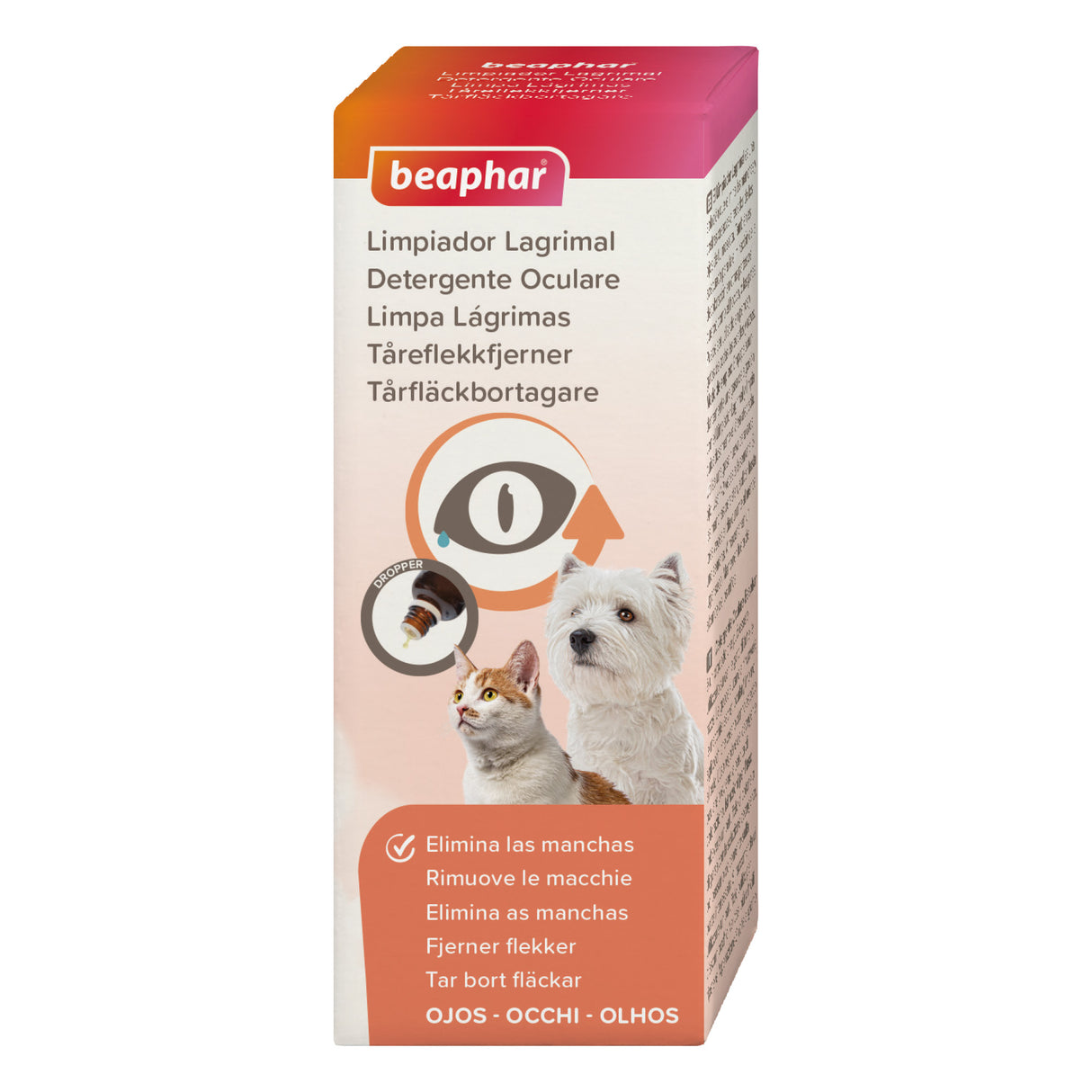 Beaphar Oftal tårfläckborttagare 50ml