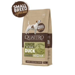 Super premium hundefoder -  kornfri små racer Junior med and