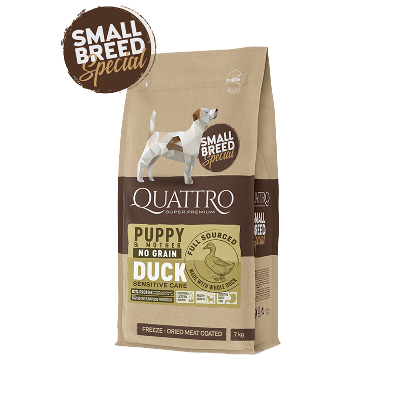 Super premium hvalpefoder -  kornfri små racer Puppy & Mother med and