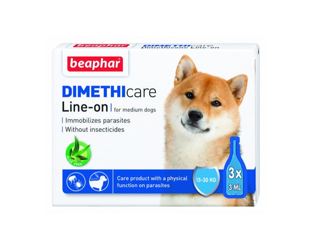 Loppe- & flåtmiddel spot-on til hund - mellem