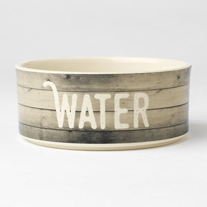Farm dog water bowl 6 grey