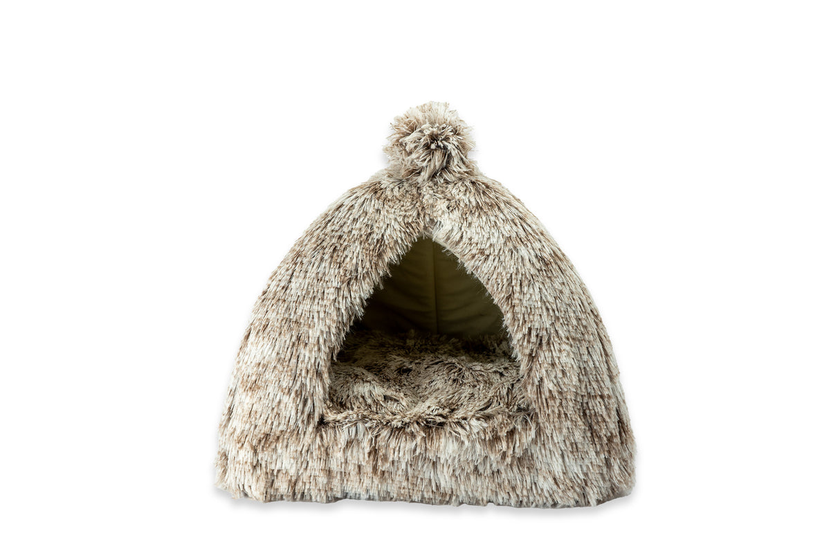 Kat igloo hule 40cm - Brun