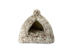 Kat igloo hule 40cm - Brun