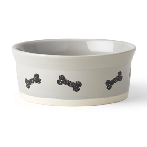 Classy bones 5 bowl light grey/natural