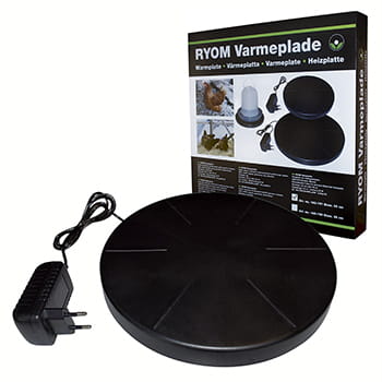 Varmeplade Vandvarmer til høns - 25cm 24V
