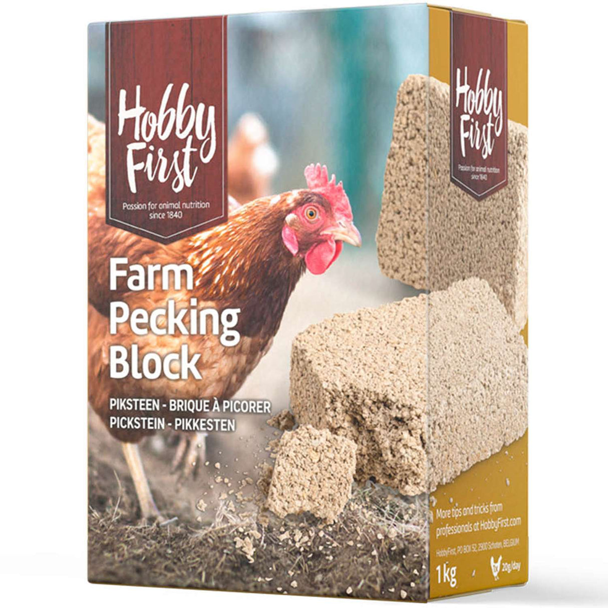 Hobby First Farm Pick Block - 1 kg