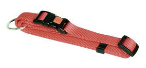 Halsbånd nylon - orange 10 mm 20-35 cm
