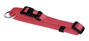 Halsbånd nylon - rød 20 mm 40-55 cm