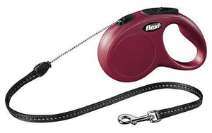 Flexi line New Classic - rød 12 kg 5 m