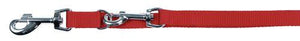 Dressur line nylon - rød 15 mm x 200 cm