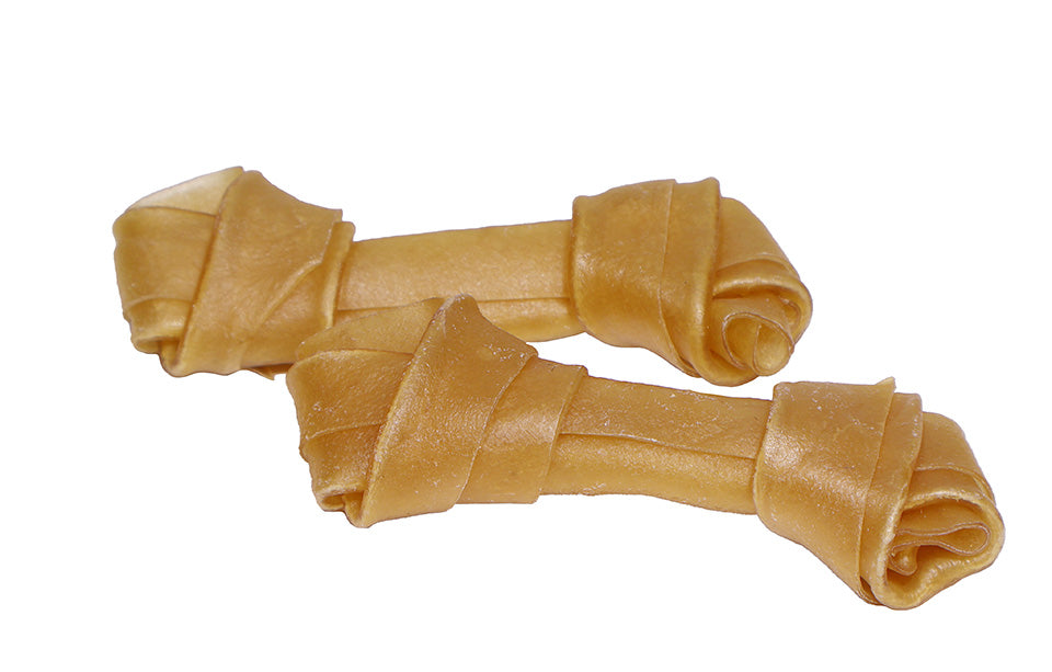 Knotted bone nat 10 cm, 12 pcs