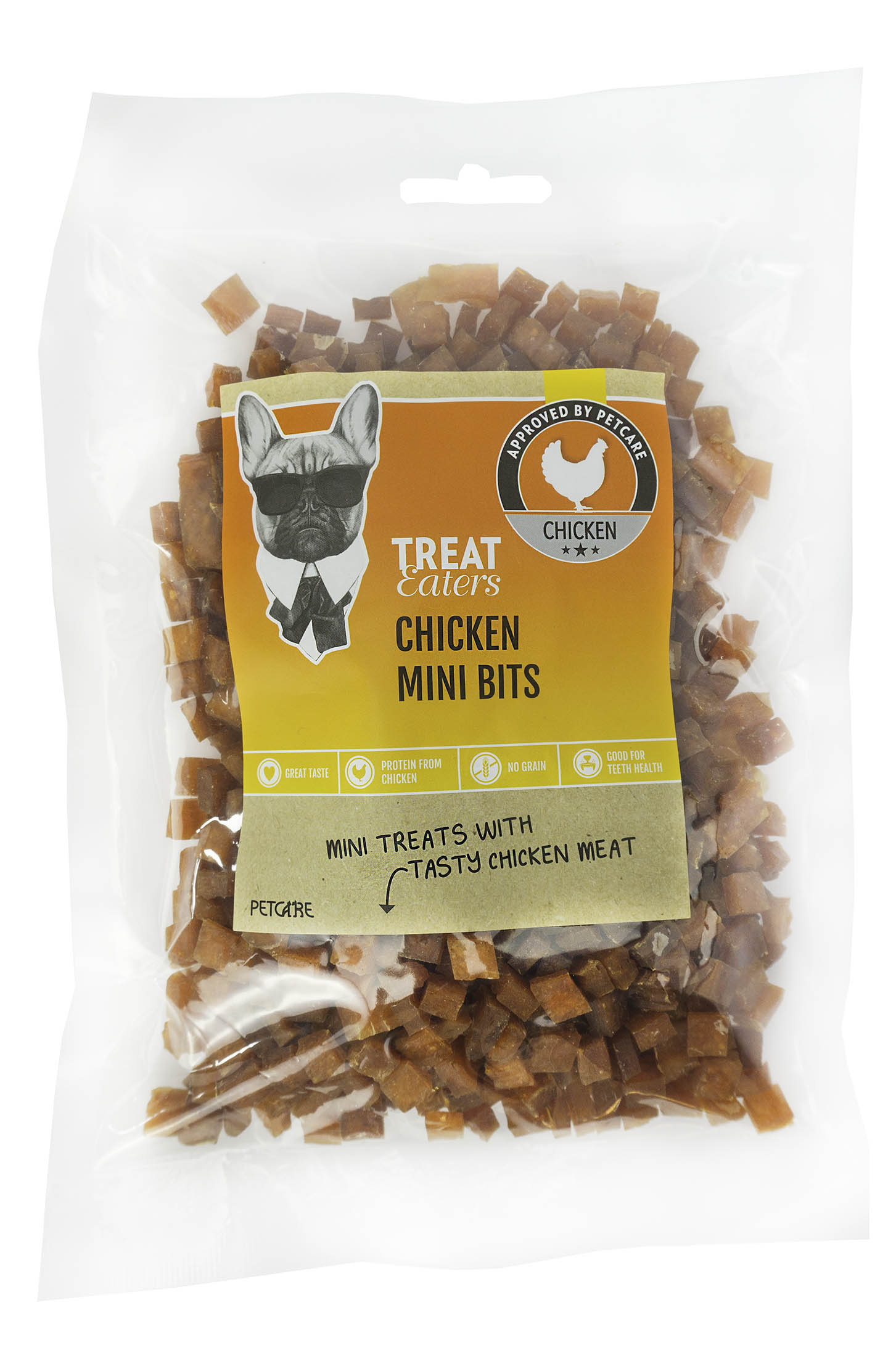 Mini Bits hundegodbidder - Kylling, 350 g