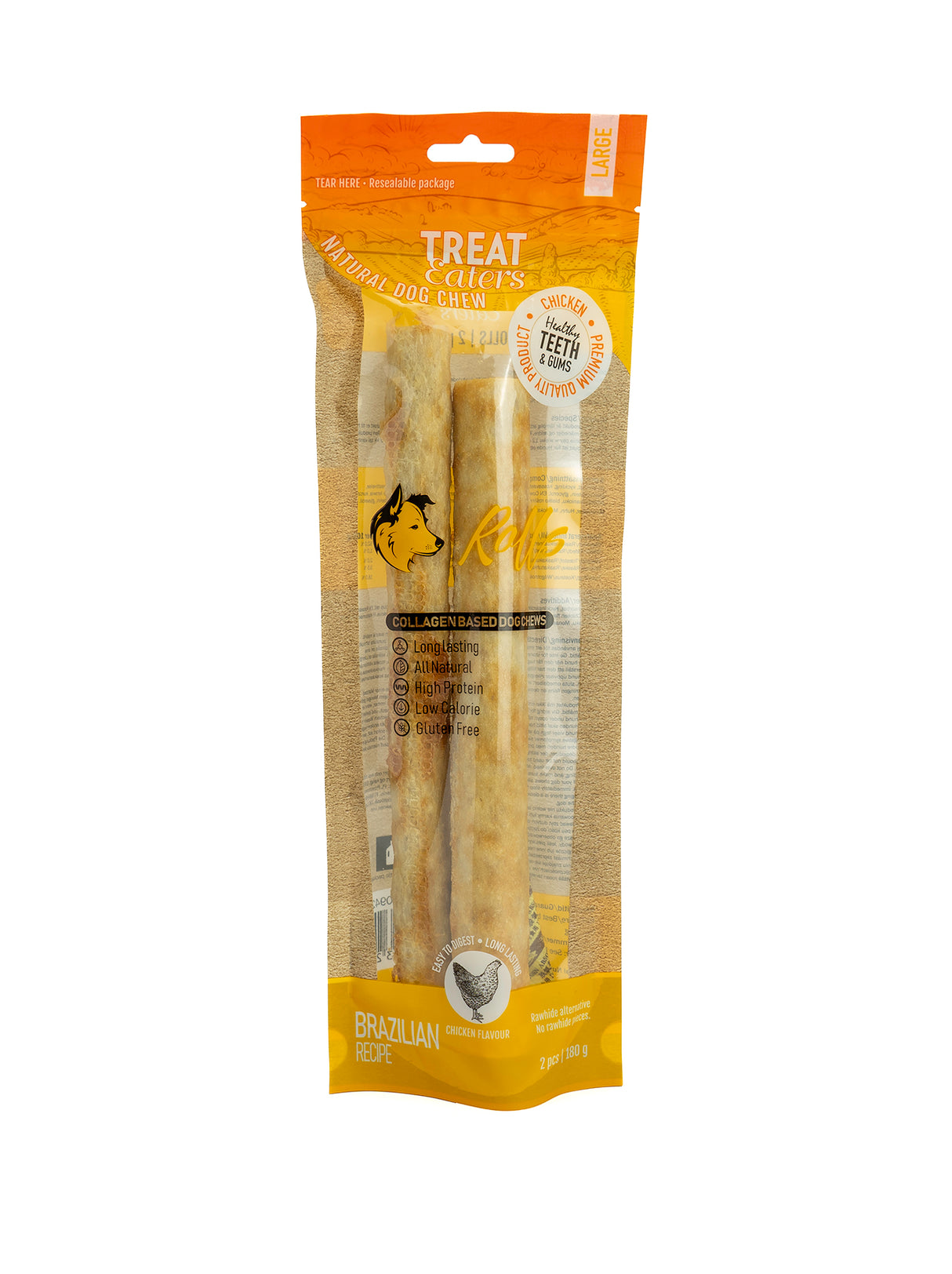 The New Hide Large Roll Chicken 2 pcs 180g