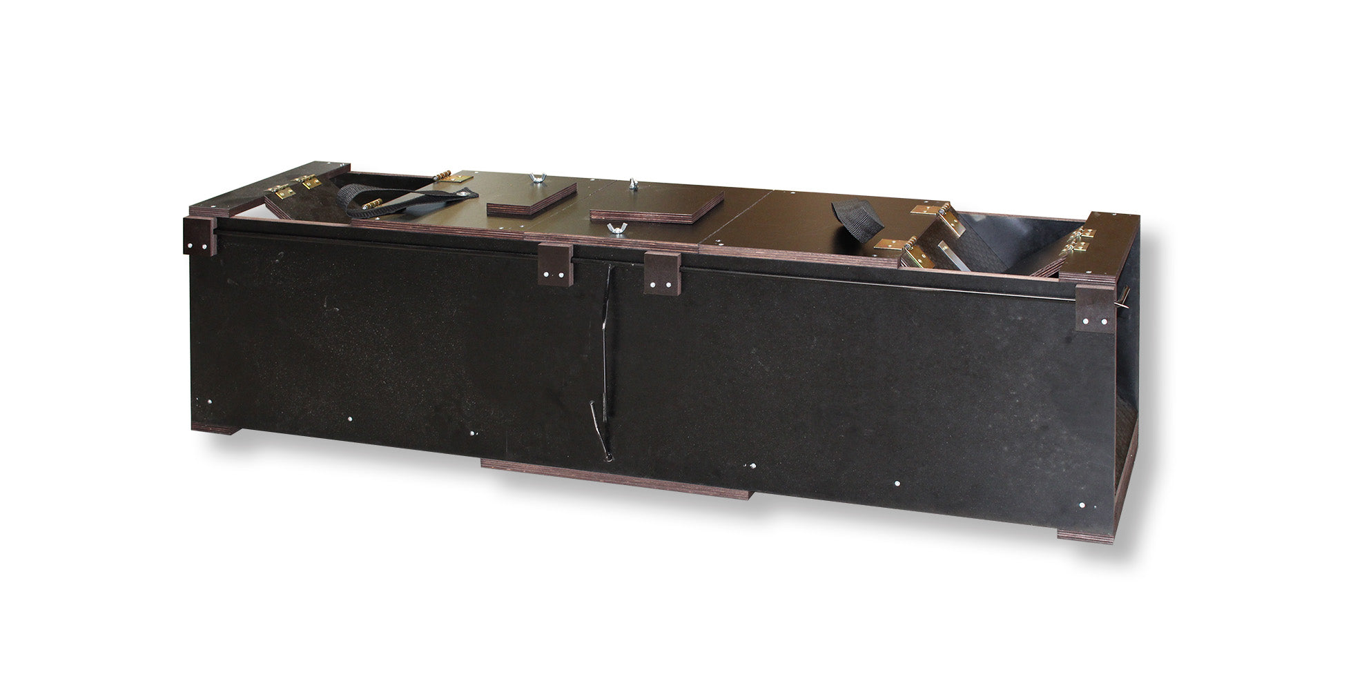 Proff fælde i træ - Mellem - 117x25x25 cm. (Ung rævefælde / Mårfælde)