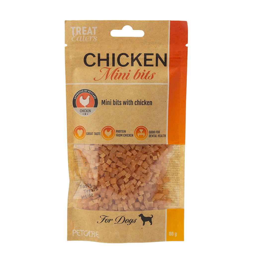 Mini Bits hundegodbidder - Kylling, 80 g