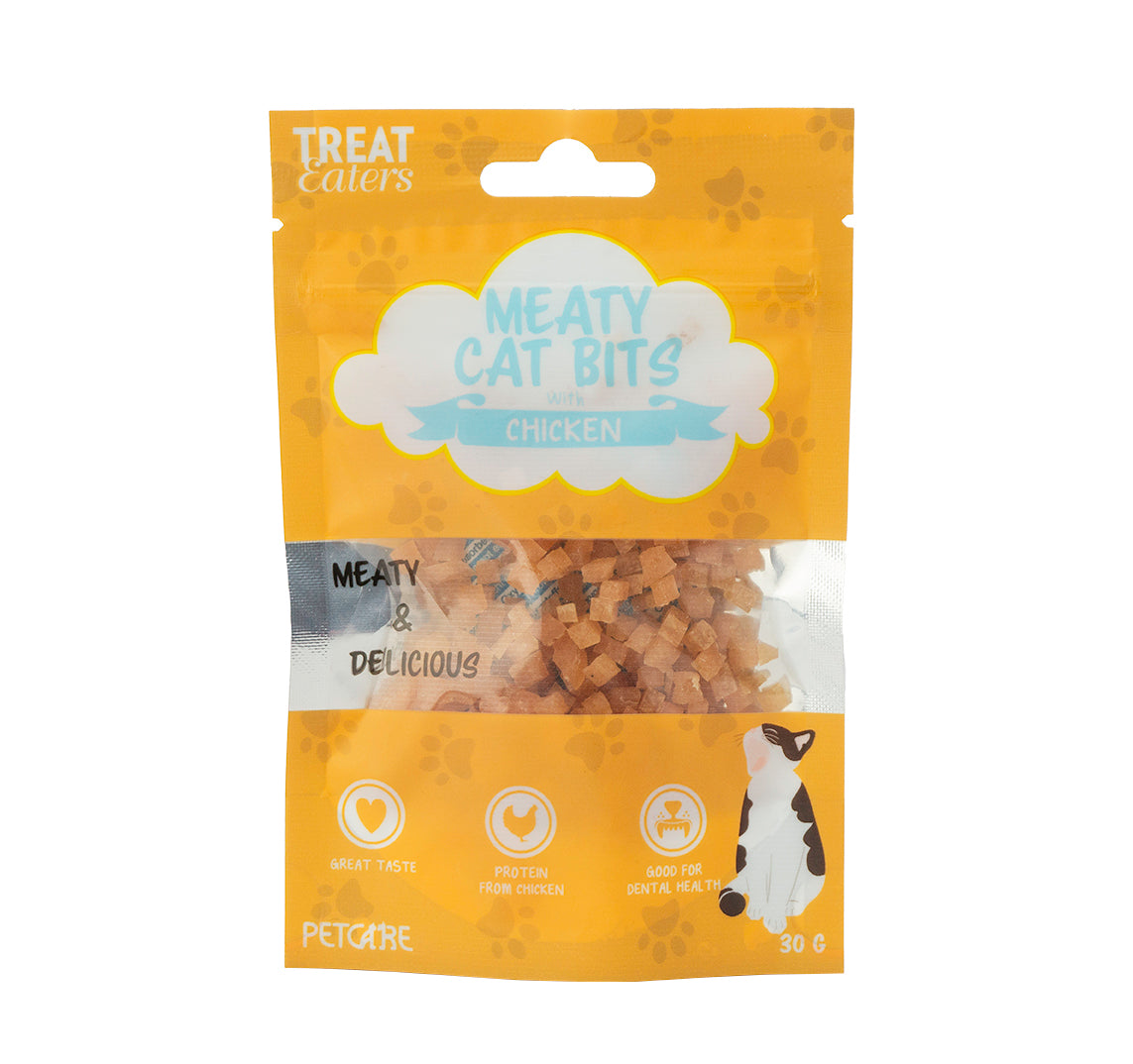 Mini Bits kattegodbidder - Kylling, 30 g