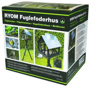 Fuglefoderhus På Fod Panorama