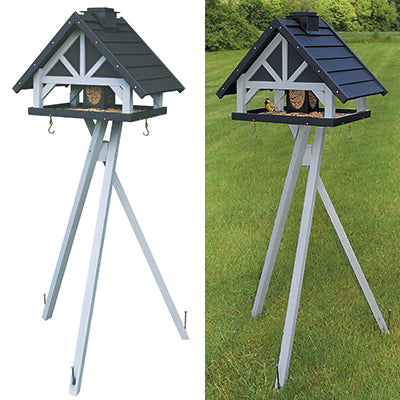 Fuglefoderhus på fod ""Villa"" 3 kg Foder