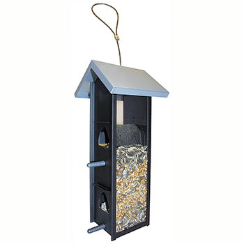 Foderautomat til frø firkanter