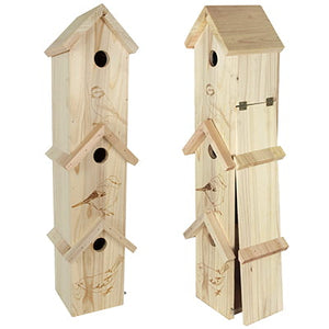 Mejsekasse 3-Etager 15X15X61Cm