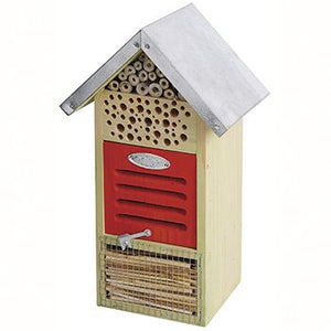 Insekthotel lille med zinktag