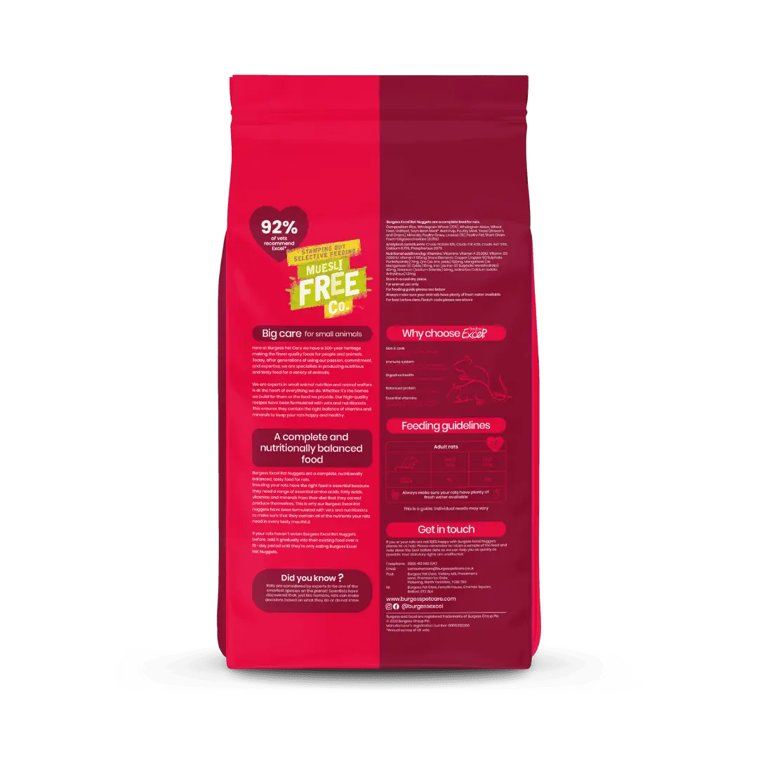 Excel Rat Nuggets  1,5kg