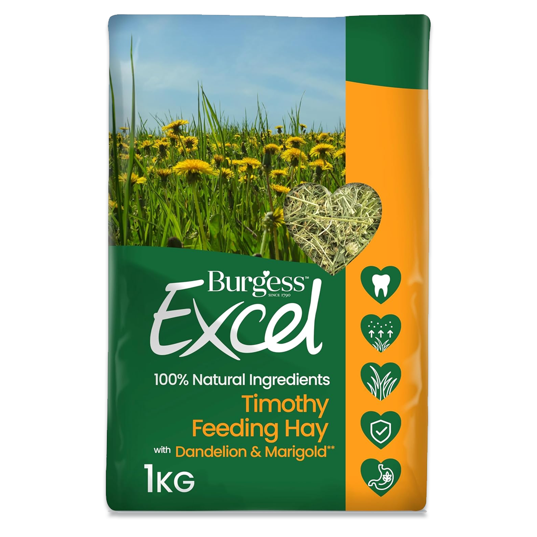 Excel Feeding hay hø - With Dandelion & Marigold 1kg