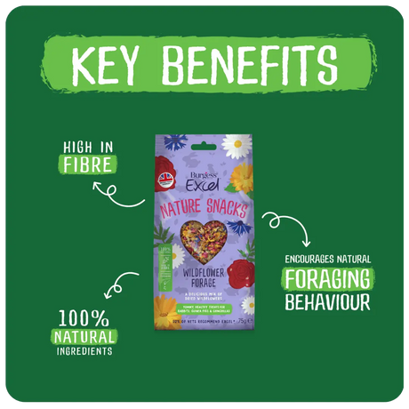 Excel Wildflower Forage 75g