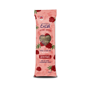 Excel Forage & Feast Bar Rose 60g
