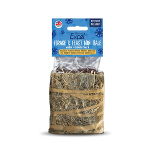 Forg & Feast Mini Bale Cornflower 100g