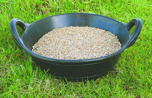 Gummitrug    ø:40 h:14 cm  12 ltr