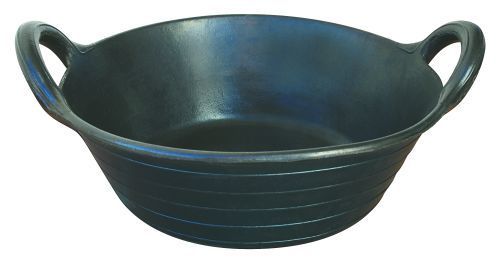 Gummitrug    ø:40 h:14 cm  12 ltr