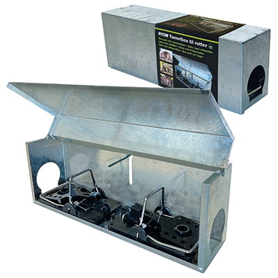 Tunnelbox - Rotte M/2 Smækfæld.Ryom