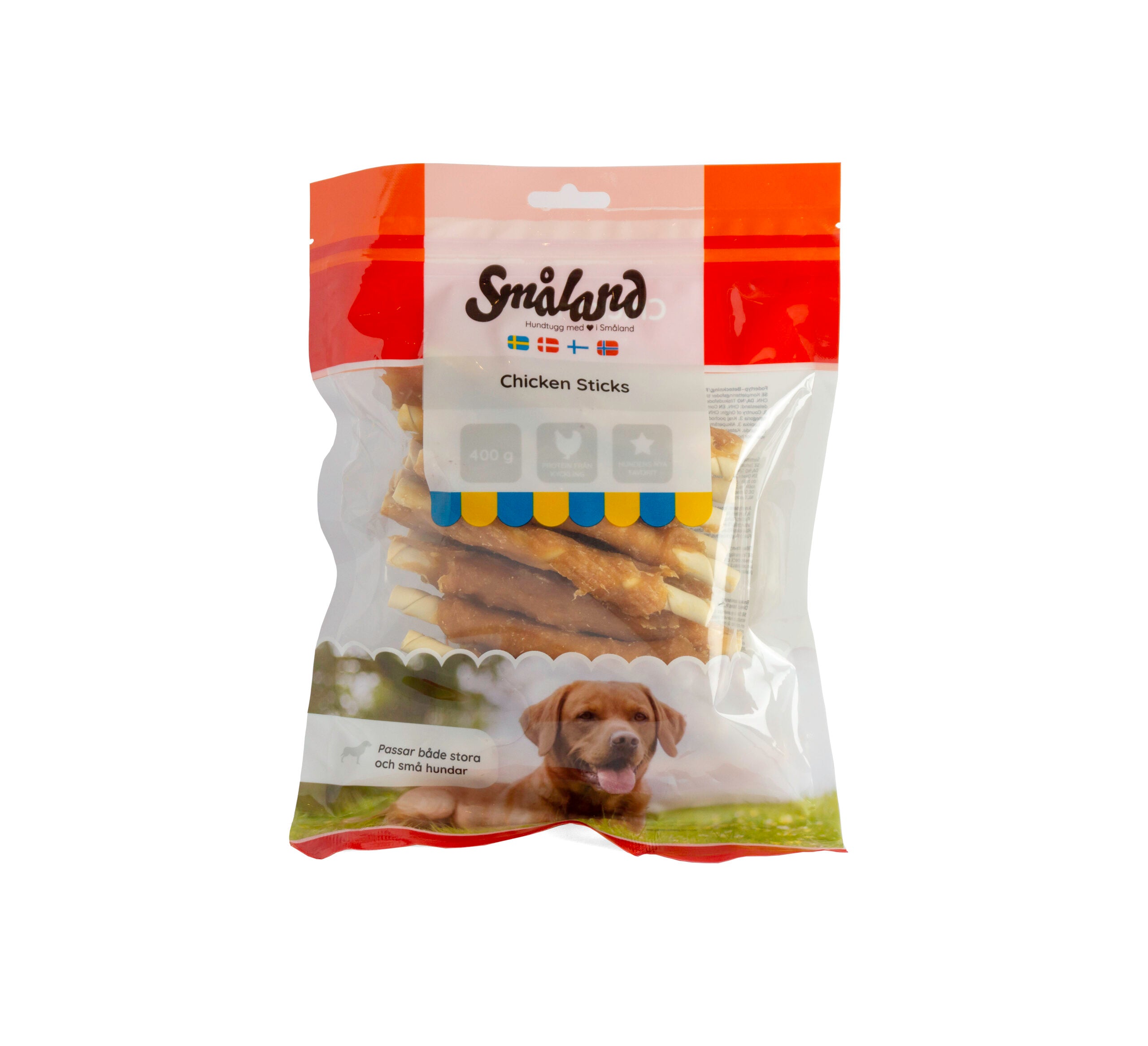 Tyggepinde med kylling - 400 g