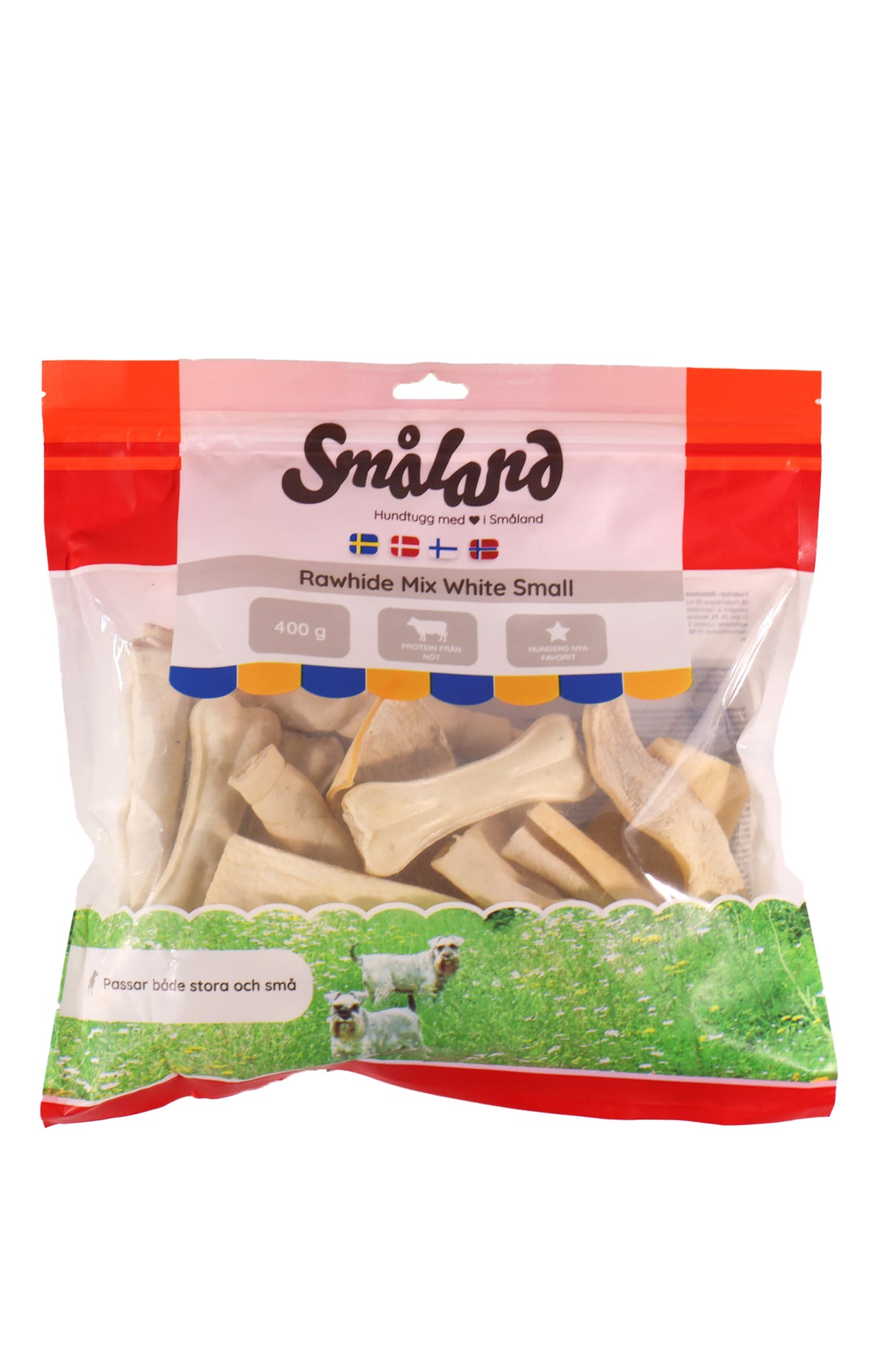 Rawhide Mix White Small 400g