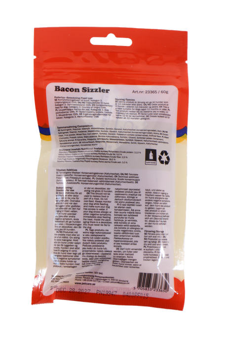 Bacon sizlr 60 gr